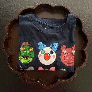 Men’s Piggy Multicolored Graphic T-Shirt Size 2X